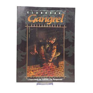 Clanbook Gangrel Vampire The Masquerade White Wolf WW2052 Softcover 1990s